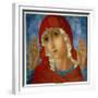 The Mother of God: "The Tenderness of Cruel Hearts", 1914-15-Kuzma Sergeevich Petrov-Vodkin-Framed Giclee Print