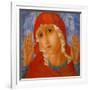 The Mother of God: 'The Tenderness of Cruel Hearts', C. 1912-Kosjma Ssergej Petroff-Wodkin-Framed Giclee Print