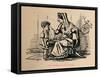 'The Mother of the Gracchi', 1852-John Leech-Framed Stretched Canvas