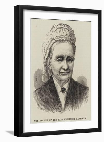 The Mother of the Late President Garfield-null-Framed Giclee Print