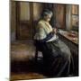 The Mother Portrait of Aged Woman, 1907 (Pastel on Paper)-Umberto Boccioni-Mounted Giclee Print