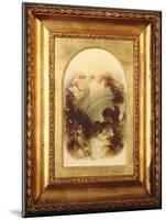 The Mother's Blessing (W/C)-Robert Huskisson-Mounted Giclee Print