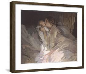 The Mother-Sir John Lavery-Framed Premium Giclee Print