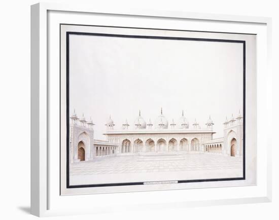 The Moti Musjid in the Fort of Agra, C. 1815-null-Framed Giclee Print