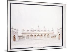 The Moti Musjid in the Fort of Agra, C. 1815-null-Mounted Giclee Print