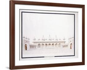 The Moti Musjid in the Fort of Agra, C. 1815-null-Framed Giclee Print