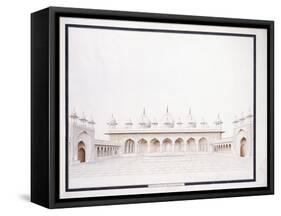 The Moti Musjid in the Fort of Agra, C. 1815-null-Framed Stretched Canvas