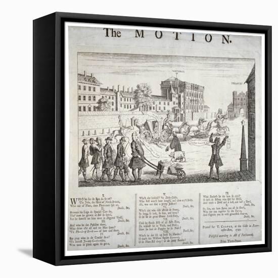 The Motion', 1741-Anon-Framed Stretched Canvas