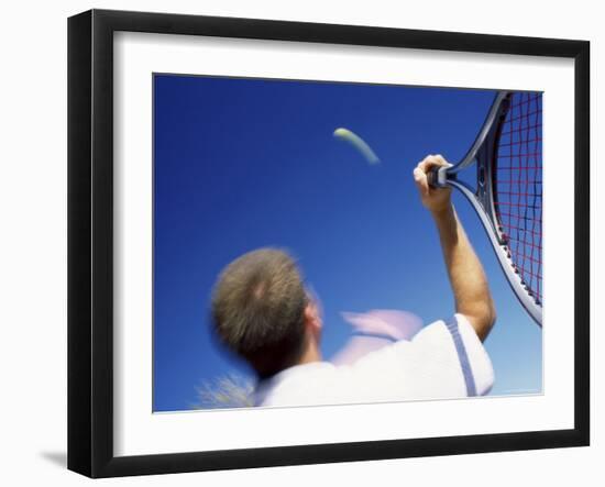 The Motion of Serving-null-Framed Premium Photographic Print