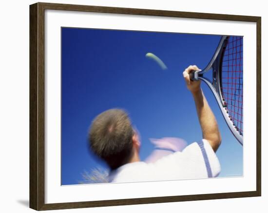 The Motion of Serving-null-Framed Photographic Print