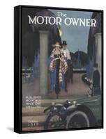 The Motor Owner, Evening Dress Magazine, UK, 1919-null-Framed Stretched Canvas