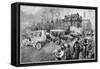 The Motor Show at Olympia, London, 1905-null-Framed Stretched Canvas