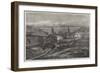 The Mottram Viaduct on the Manchester, Sheffield, and Lincolnshire Railway-Richard Principal Leitch-Framed Giclee Print