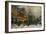 The Moulin Rouge, Paris-Eugene Galien-Laloue-Framed Giclee Print