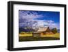 The Moulton Barn on Mormon Row, Grand Teton National Park, Wyoming, USA.-Russ Bishop-Framed Photographic Print