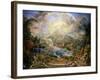 The Mount of Congregation, 1818-Joseph Michael Gandy-Framed Giclee Print