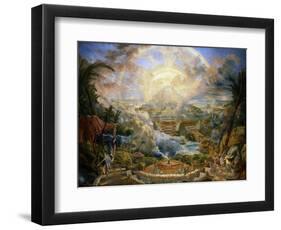 The Mount of Congregation, 1818-Joseph Michael Gandy-Framed Giclee Print