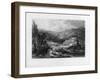 The Mount of Olives, Israel, 1841-E Benjamin-Framed Giclee Print