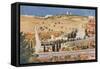 The Mount of Olives, Jerusalem, C.1910-Harry Morley-Framed Stretched Canvas