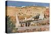 The Mount of Olives, Jerusalem, C.1910-Harry Morley-Stretched Canvas