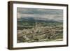 The Mountain Background, Gerona-Muirhead Bone-Framed Giclee Print