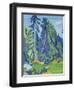The Mountain Forest-Ernst Ludwig Kirchner-Framed Giclee Print