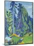 The Mountain Forest-Ernst Ludwig Kirchner-Mounted Giclee Print