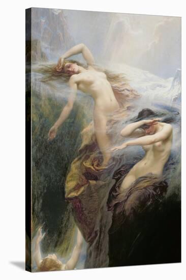 The Mountain Mists Or, Clyties of the Mist, 1912-Herbert James Draper-Stretched Canvas