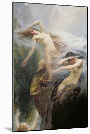 The Mountain Mists Or, Clyties of the Mist, 1912-Herbert James Draper-Mounted Premium Giclee Print