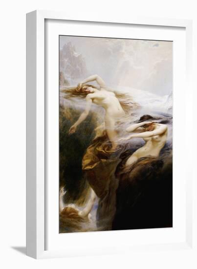 The Mountain Mists-Herbert James Draper-Framed Giclee Print