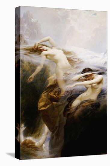 The Mountain Mists-Herbert James Draper-Stretched Canvas