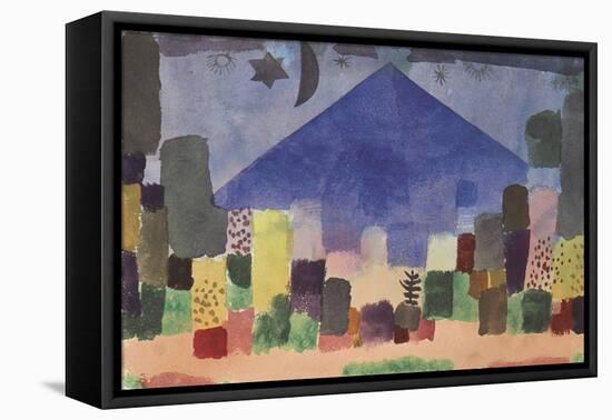 The Mountain Niesen, Egyptian Night-Paul Klee-Framed Stretched Canvas