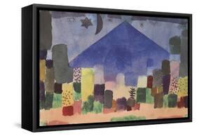 The Mountain Niesen, Egyptian Night-Paul Klee-Framed Stretched Canvas