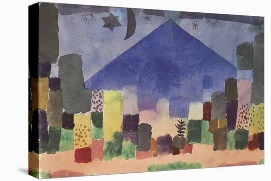 The Mountain Niesen, Egyptian Night-Paul Klee-Stretched Canvas