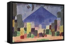 The Mountain Niesen, Egyptian Night-Paul Klee-Framed Stretched Canvas