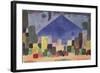 The Mountain Niesen, Egyptian Night-Paul Klee-Framed Giclee Print