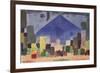 The Mountain Niesen, Egyptian Night-Paul Klee-Framed Giclee Print