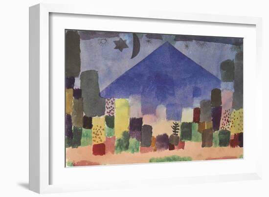 The Mountain Niesen, Egyptian Night-Paul Klee-Framed Giclee Print