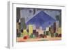 The Mountain Niesen, Egyptian Night-Paul Klee-Framed Giclee Print