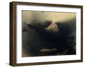 The Mountain of Myths-Victor Hugo-Framed Art Print