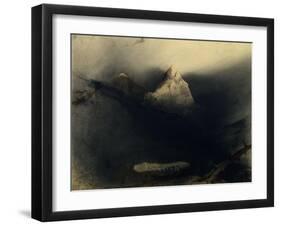 The Mountain of Myths-Victor Hugo-Framed Art Print