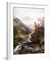 The Mountain of the Holy Cross-Thomas Moran-Framed Giclee Print