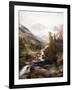 The Mountain of the Holy Cross-Thomas Moran-Framed Giclee Print