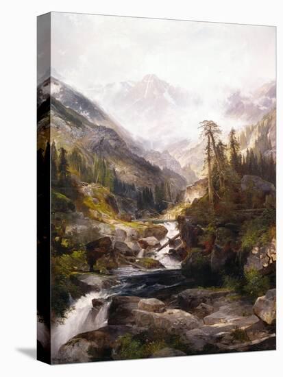 The Mountain of the Holy Cross-Thomas Moran-Stretched Canvas