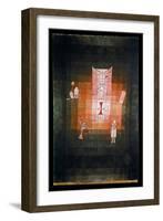 The Mountain of the Sacred Cat, 1923-Paul Klee-Framed Giclee Print