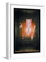 The Mountain of the Sacred Cat, 1923-Paul Klee-Framed Giclee Print