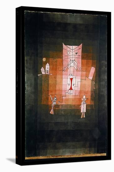 The Mountain of the Sacred Cat, 1923-Paul Klee-Stretched Canvas