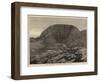 The Mountain of Torghatten, Norway-null-Framed Giclee Print