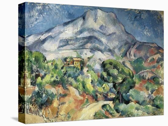 The Mountain Saint Victoire-Paul Cézanne-Stretched Canvas