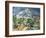 The Mountain Saint Victoire-Paul Cézanne-Framed Art Print